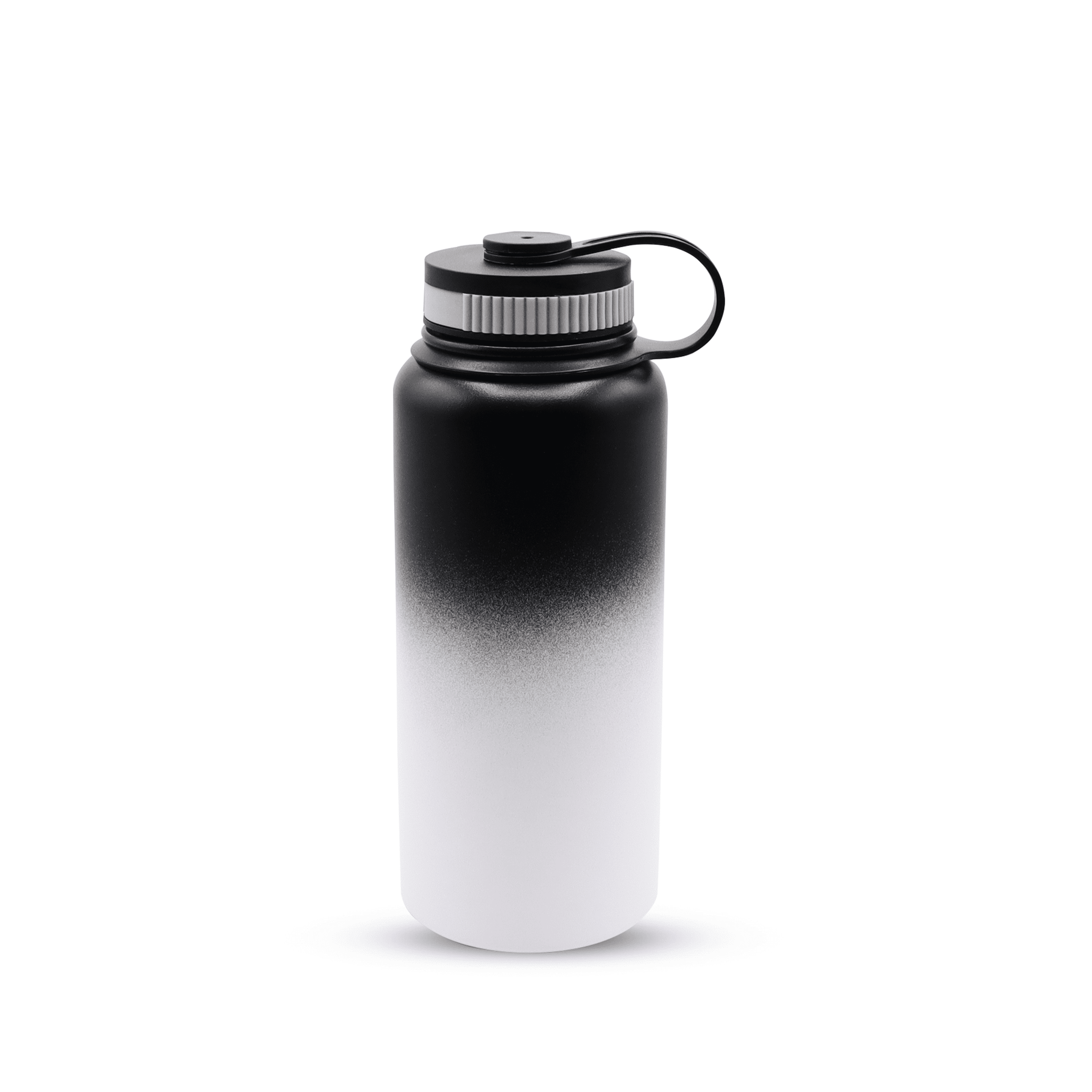 32oz Stainless Steel Water Bottle Stainless Steel Kupresso Black & White White Gift Box 