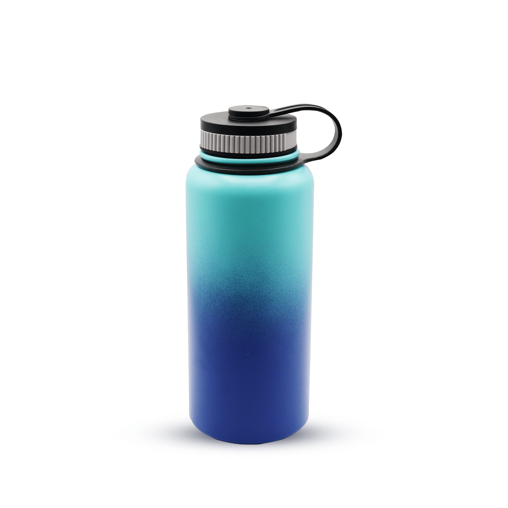 32oz Stainless Steel Water Bottle Stainless Steel Kupresso Sky Blue & Dark Blue White Gift Box 